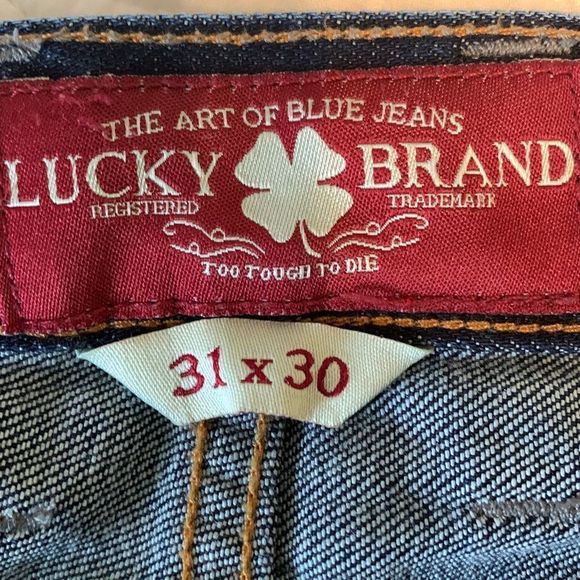 Lucky Brand 121 Heritage Slim Jeans Button-fly 31X30 - Picture 8 of 11